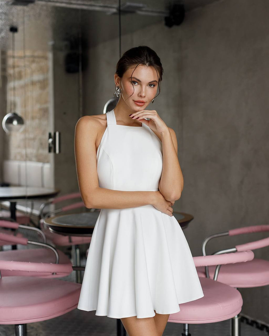 Mini Dress with Bow