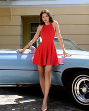 Mini Dress with Bow