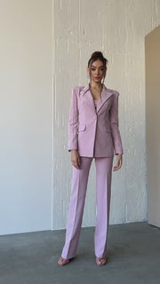 Light Pink Suit with Slim Fit Jacket