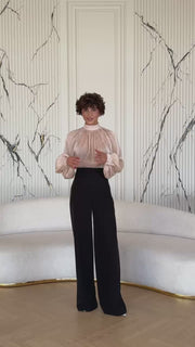 Elegant Organza Blouse