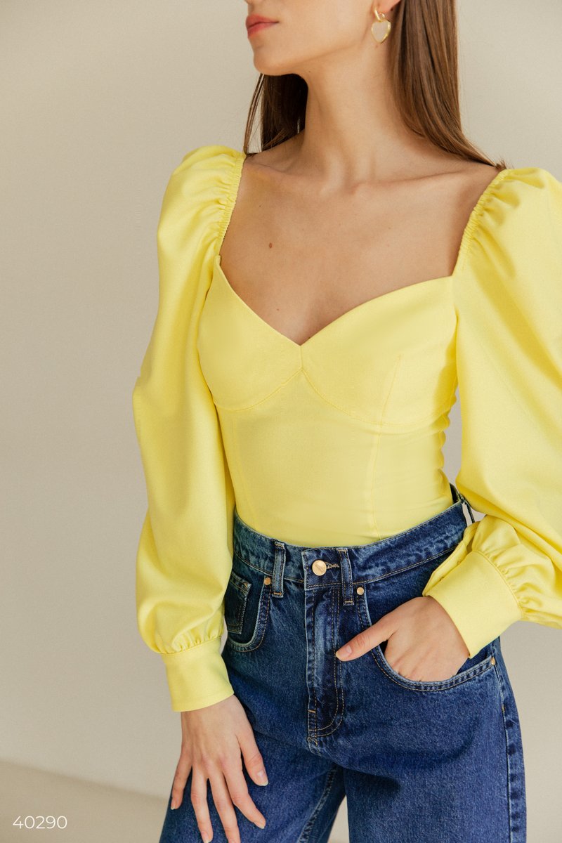 Body couleur citron