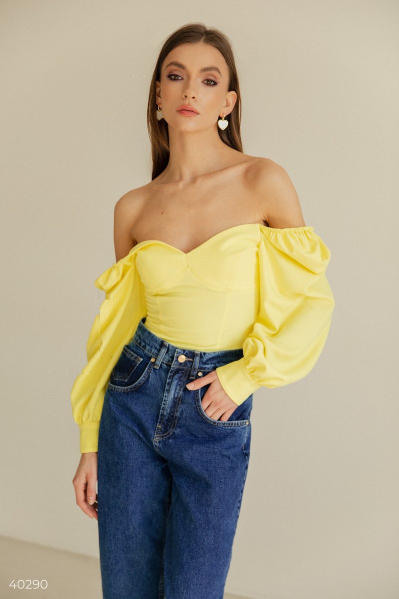 Body couleur citron