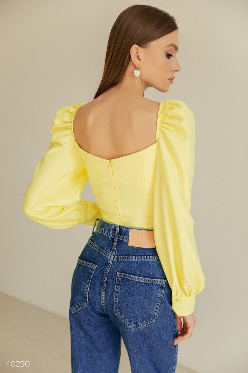 Body couleur citron