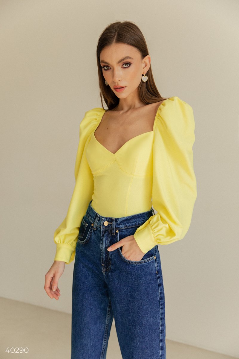 Body couleur citron
