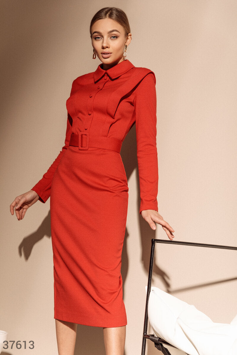 Red Sheath Dress