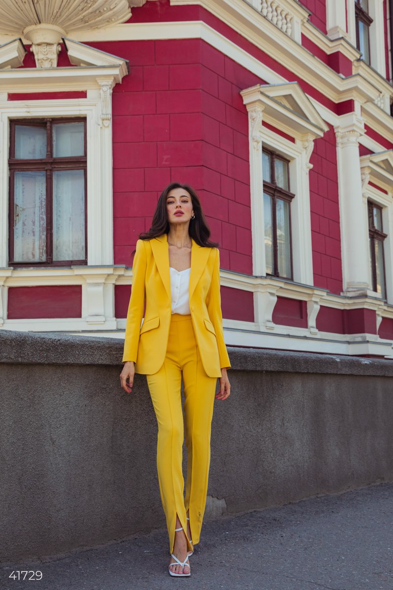 Veste jaune tendance