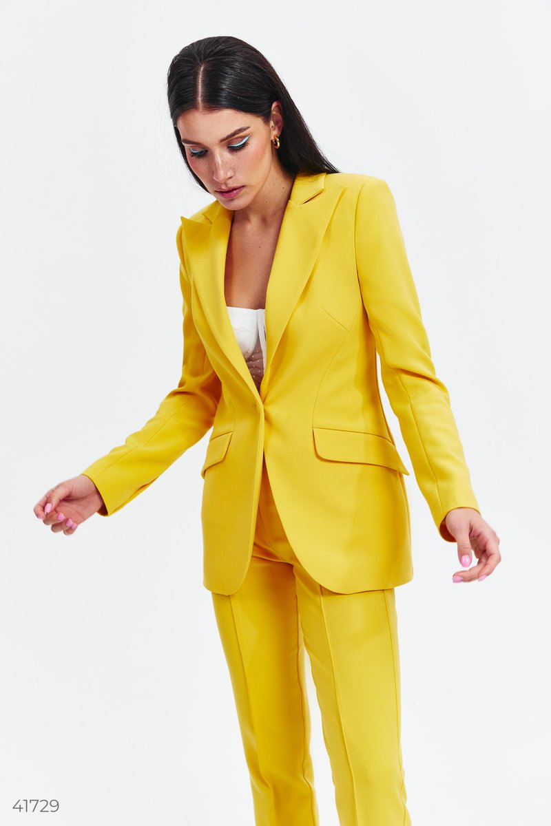 Veste jaune tendance