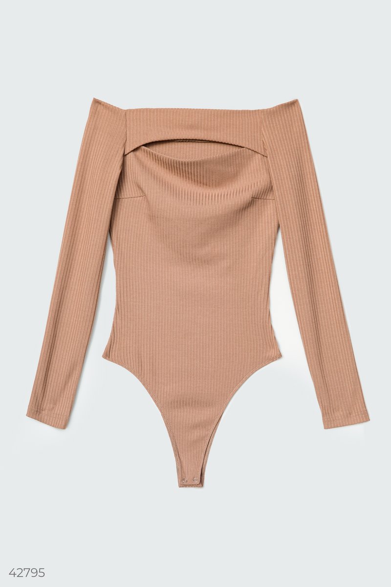 Beige Bodysuit