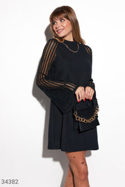 Black Dress with Long Sleeves