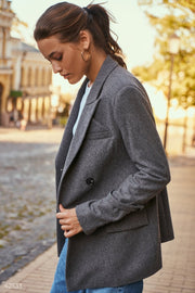 Grey Wool Jacket