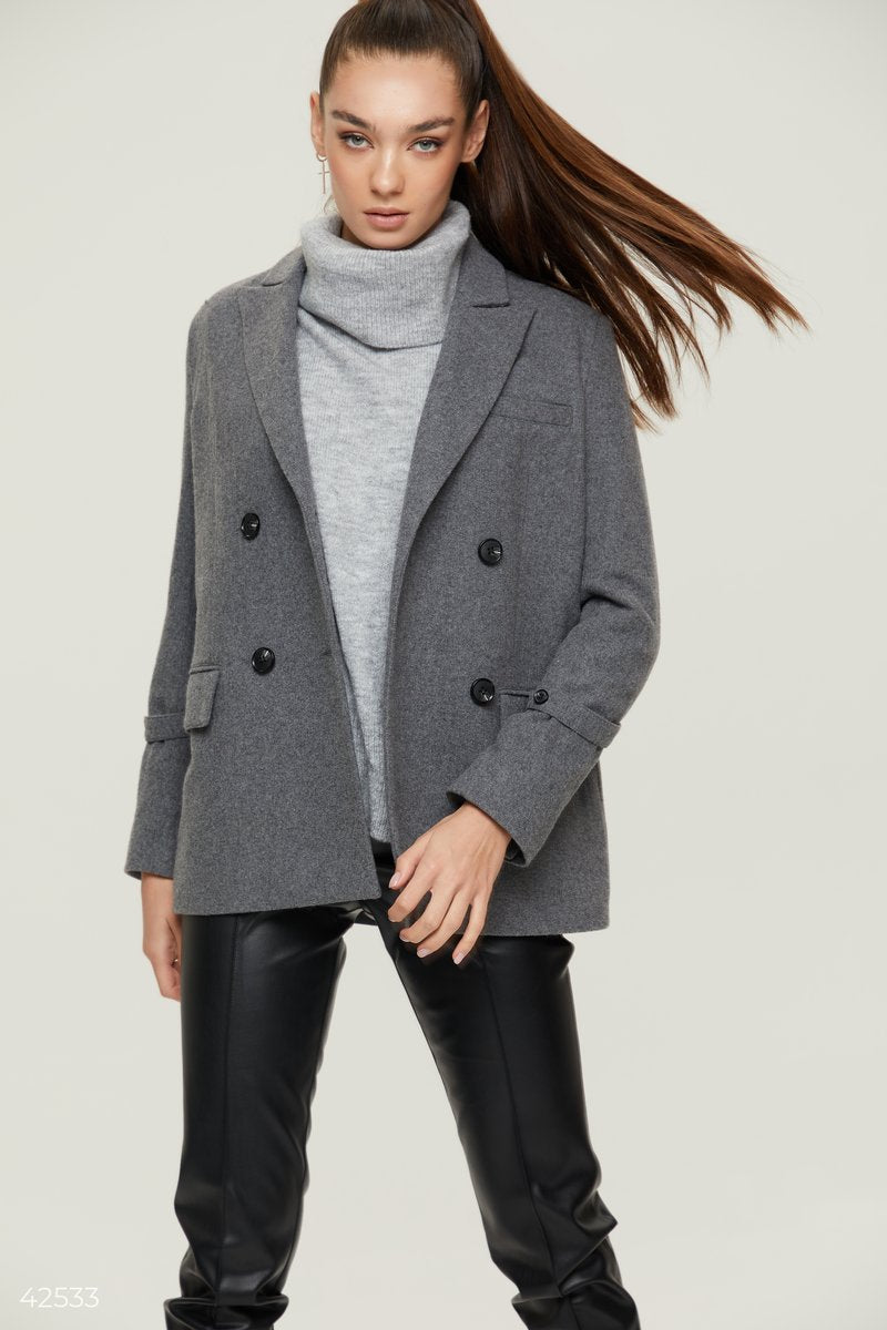 Grey Wool Jacket