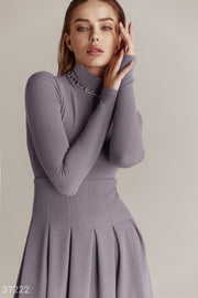 Light Grey Discreet Dress