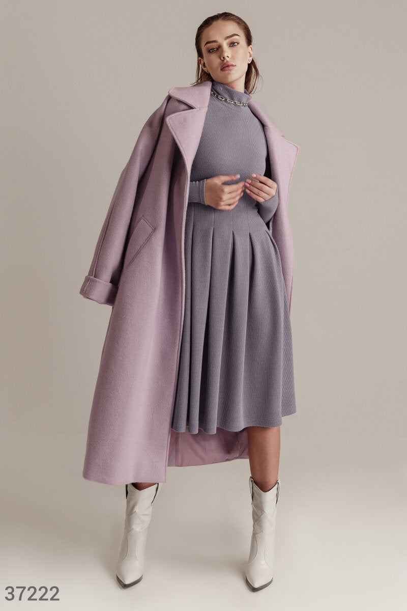 Robe Discrète Gris Clair