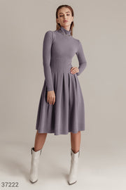 Light Grey Discreet Dress