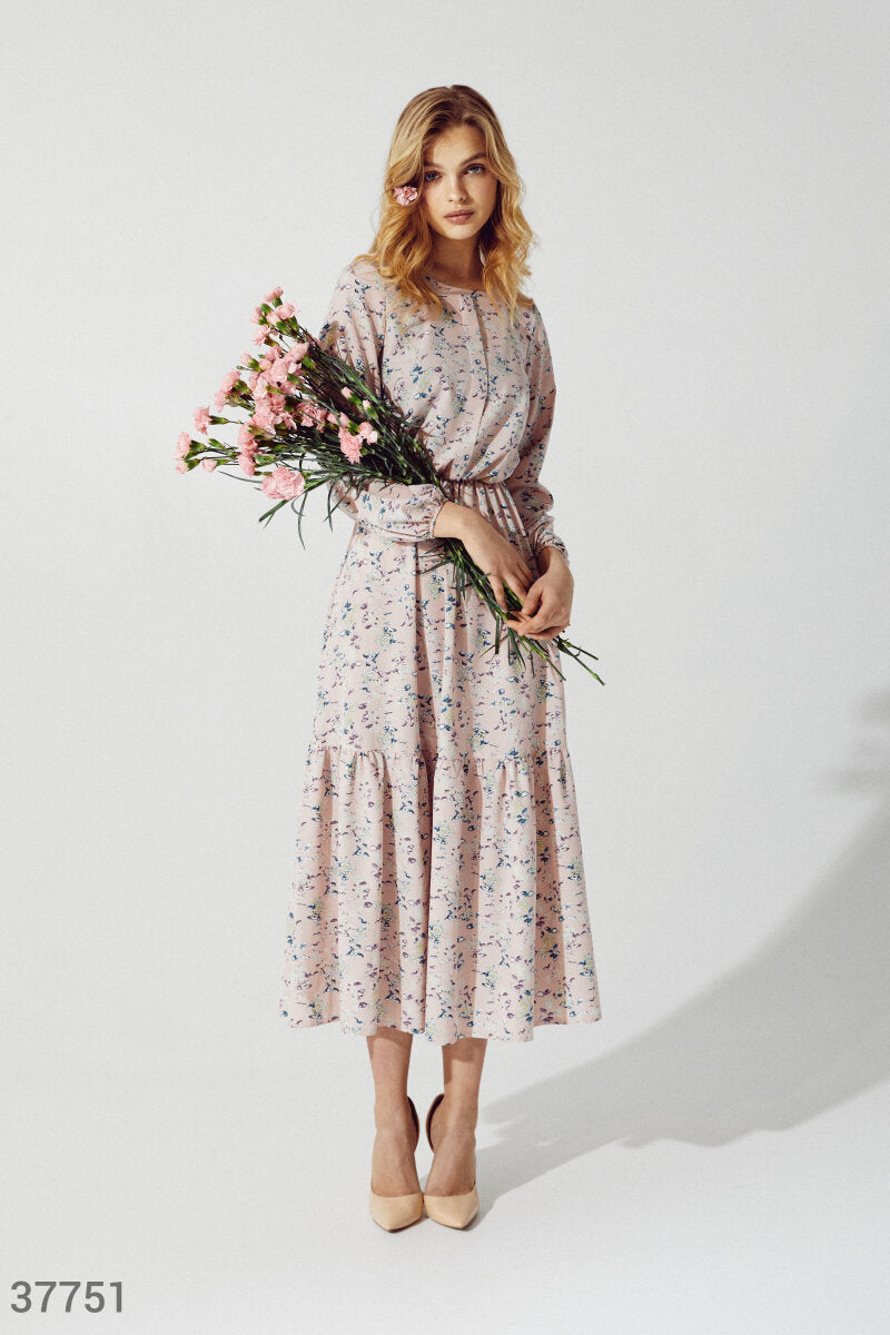 Rosa Floral Midi Dress