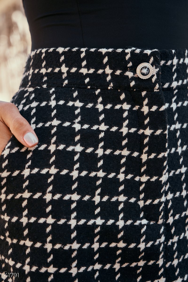 Suit with Plaid Shorts