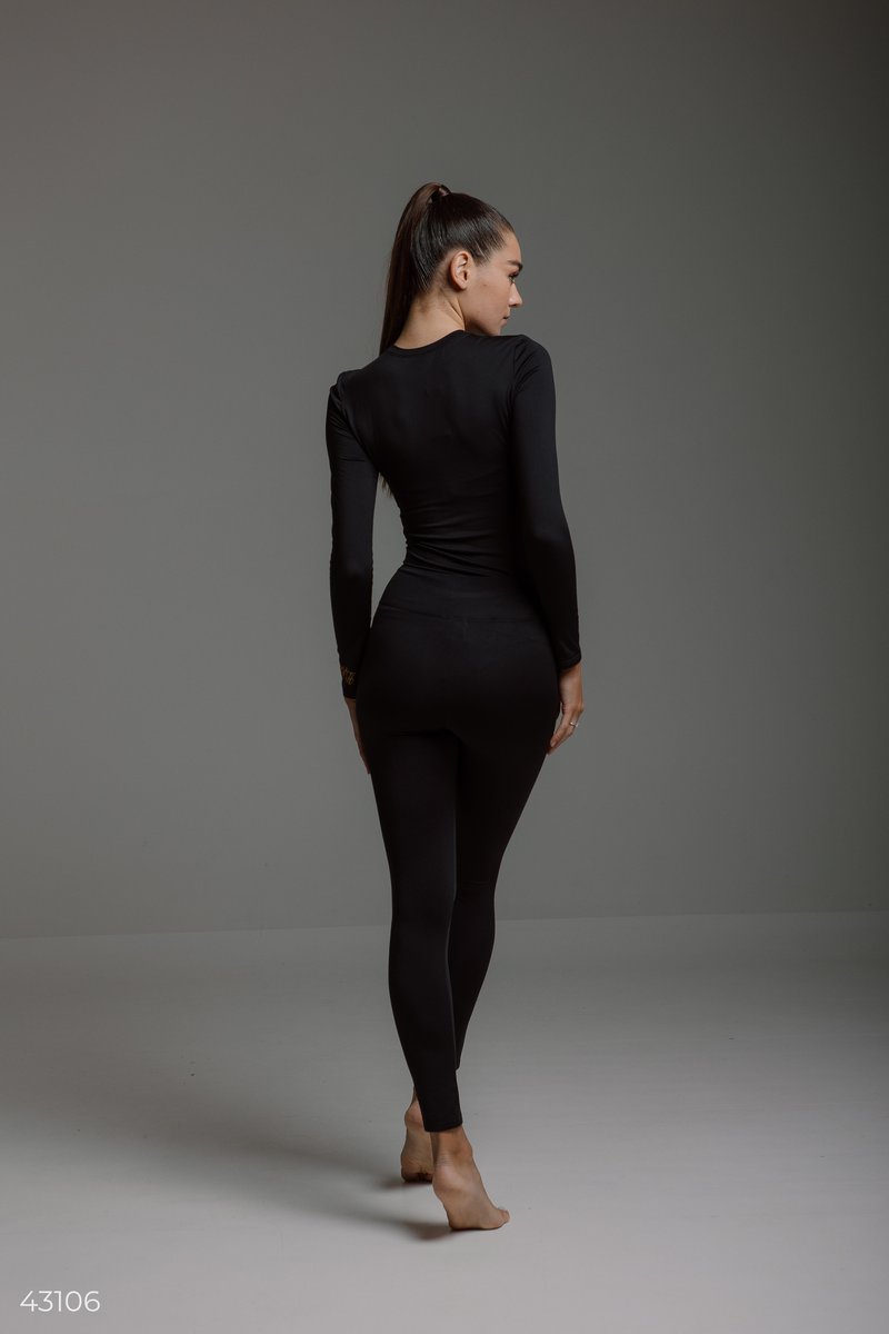 Thermo-Leggings mit Aufdruck