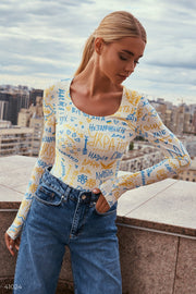 Ukraine Bodysuit Long Sleeve