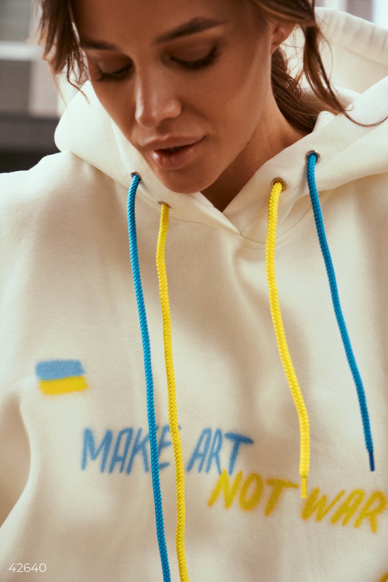 Sweat à capuche Ukraine Independence Design