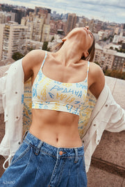 Ukraine Top with Thin Straps