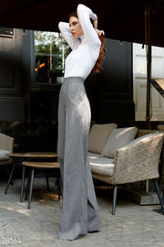 Pantalon palazzo en laine