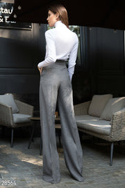 Wool Palazzo Trousers